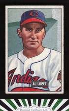1951 Bowman #295 Al Lopez EXMT a