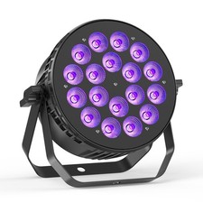 180 W Stage Par Lights, RGBW 4-in-1 LED Par Can Light with DMX512 Sound Activ...