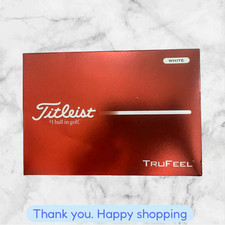 TITLEIST TRUEFEEL WHITE 2026 GOLF BALL DOZEN BRAND NEW SHIPPING
