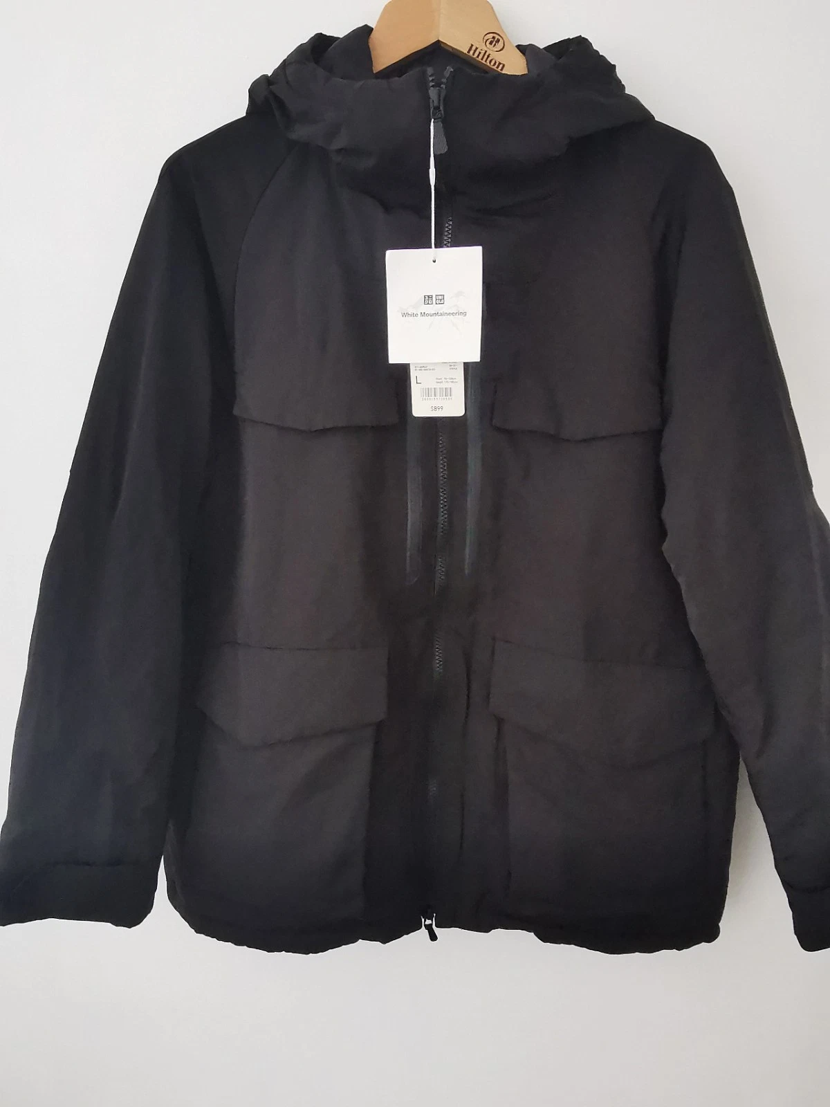 BNWT Uniqlo x White Mountaineering Hybrid Down Oversized Parka Size Large * NEW
