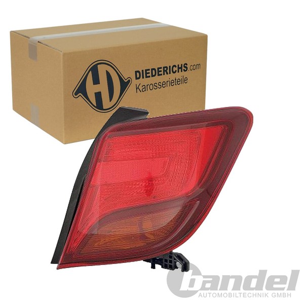 Diederichs P21W W21/5W RÜCkleuchte Rechts Passend FüR Toyota Yaris | 6607190-image