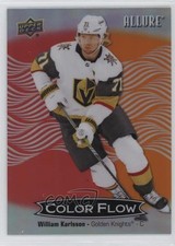 2024-25 Upper Deck Allure Color Flow Red Orange William Karlsson #CFL-59 11ng