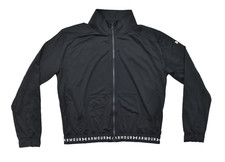 Under Armour HeatGear Women's Small Black Full Zip Mesh Back Track Jacket Loose