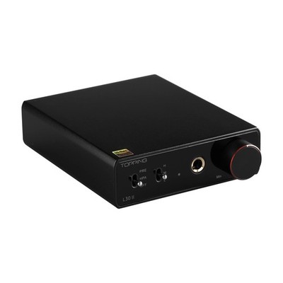 TOPPING L30II Linear Headphone Amp 6.35mm 3.5mm RCA Input Output 37Vpp Black