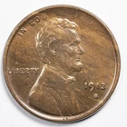 1913-S Lincoln Wheat Penny Cent Choice Uncirculated BN