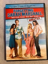 Forgetting Sarah Marshall DVD 2008 Unrated Jason Segel Kristen Bell Mila Kunis