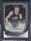 2025-26 Bowman #BCA-KF Kyle Filipowski Chrome Autographs