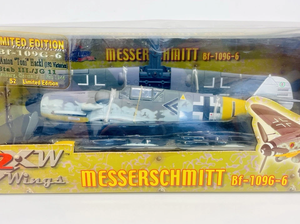 Ultimate Soldier 1:32 Messerschmitt Bf-109G-6 Toni Hackl 13302 New READ - Image 3 of 4