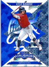 2025 Panini Crusade #5 Kyle DeBarge Crusade Blue Cracked Ice