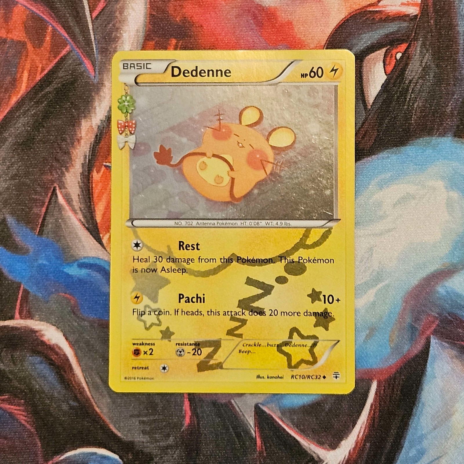 Dedenne RC10-32 Generations: Radiant Collection Holo Pokémon TCG