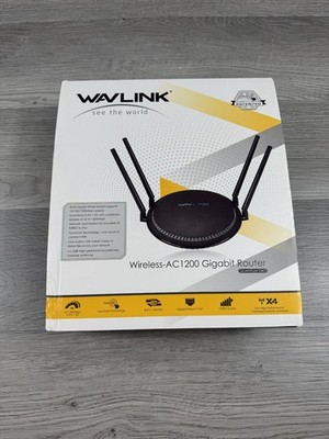 WAVLINK AC1200 Quantum D4G Wifi Wireless Router Dual Band 5Ghz+2.4Ghz