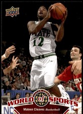 Mateen Cleaves 2010 Upper Deck World of Sports #20 Michigan State Spartans