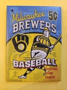 1st Edition Factory Sealed 2025 Milwaukee Brewers Police Team Set Wax 6-Pack! D