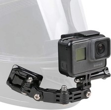 Motorcycle Helmet Chin Mount Kit Compatible with Gopro 13/12/11/10/9, DJI Action