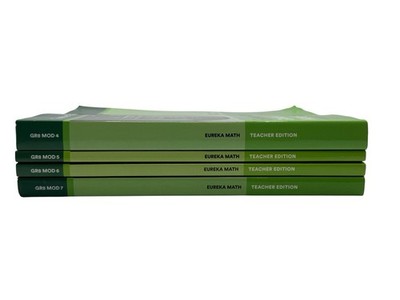 Eureka Math Grade 8 Teacher Editions Modules 4,5,6,7