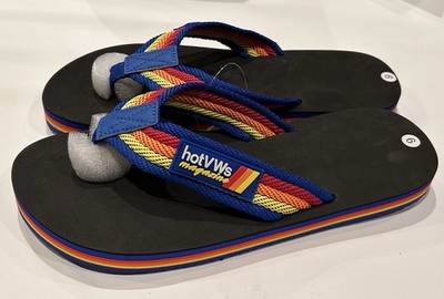 Official HotVWs Magazine Flip-flops Sandals sLiPpAhS Mens SIZE 9    New!!