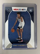 2020-21 NBA Hoops Jaden McDaniels #245 Timberwolves Parallel Rookie Card