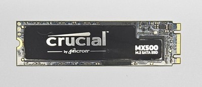 Crucial MX500 M.2 2280 SATA 500GB Internal SSD   Tested and Wiped