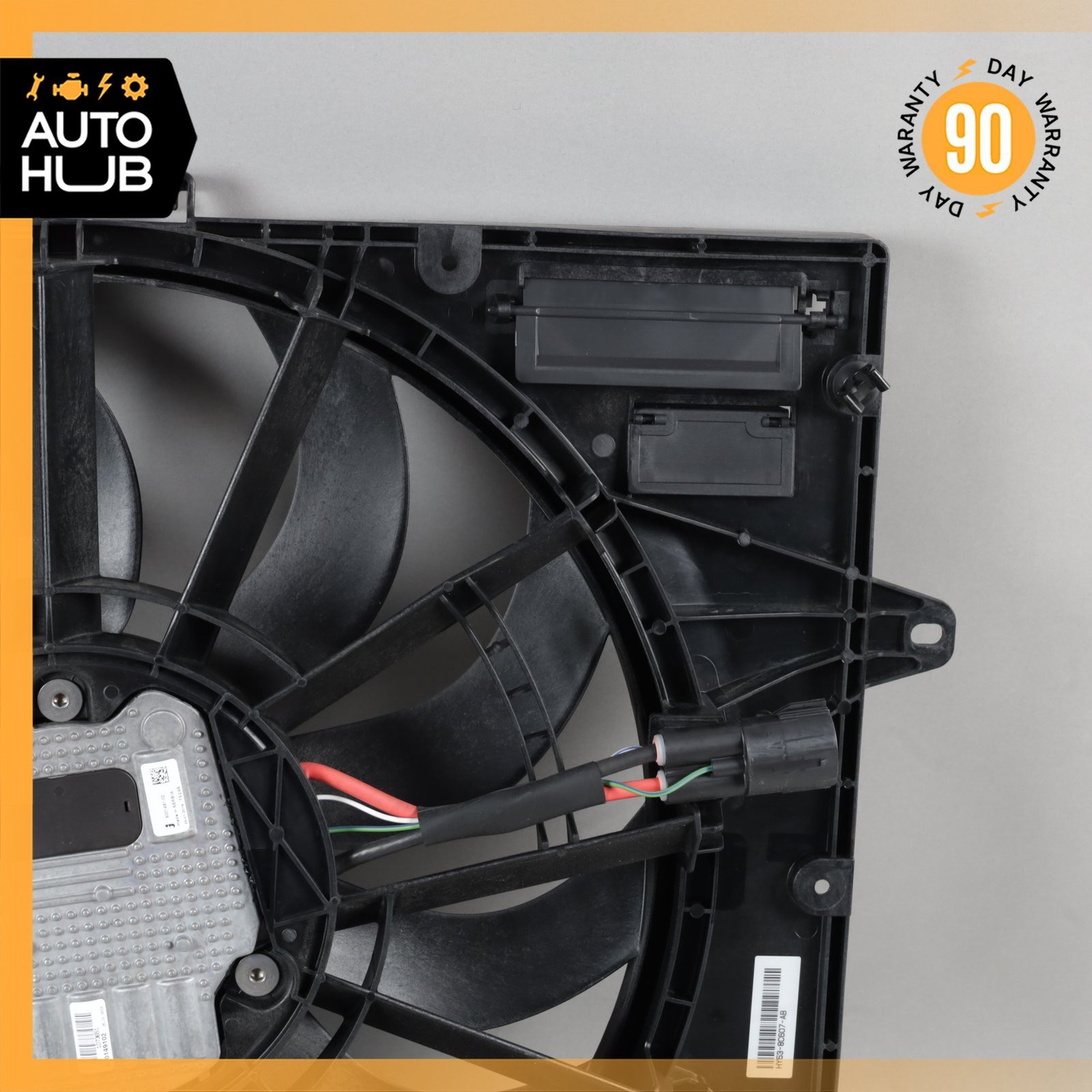 17-26 Aston Martin DB11 DB12 DBS Engine Radiator Cooling Fan Motor Assembly OEM