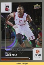 2016-17 Upper Deck Euroleague Patterned Rainbow Darius Miller #39 READ 3a3