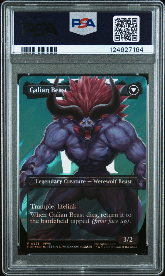 2025 MTG FINAL FANTASY #0528 GALIAN BEAST/VINCENT VALENTINE PSA 10 | eBay