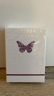 PURPLE Butterfly Playing Cards Workers Edition V1 | NEU & OVP | Eingeschweißt