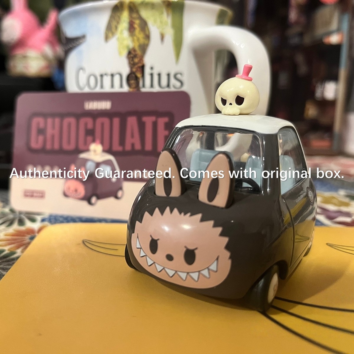 Cute Private Car Labubu Chocolate Secret | eBay