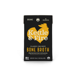 Kettle  Fire Chicken Bone Broth, 16.9oz
