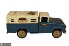 Vintage 1960 US Tonka Toys Deluxe Fisherman Blue Pickup Truck Steel Car Toy 130