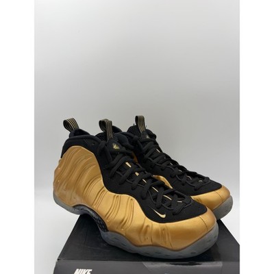 VNDS Nike Air Foamposite One Metallic Gold Black 314996-700 Mens Size 10 OG Box