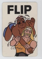 1985 Titan Sports Hulk Hogan's Rock 'n' Wrestling Iron Sheik Hogan #FLIP HOF 1p1