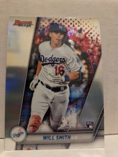 Will Smith 2019 Bowman's Best #41 Refractor SP Rookie Card RC Dodgers QTY. rookie card picture