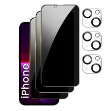 3 3 iPhone Privacy Tempered Glass Screen Protector Lens Protector iphone 12-17