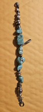 Vintage Sterling Silver Turquoise Bracelet
