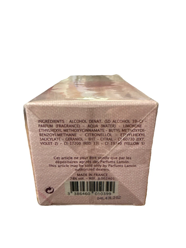 Lanvin Jeanne Lanvin Paris Eau De Parfum Spray for Women 3.3 Fl. Oz. New in Box - Image 2 of 2
