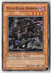 Pitch-Black Warwolf RDS-EN026 Rise of Destiny 1st Edition Common