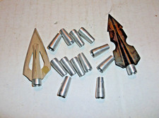 12 HEAD SHRINKERS FOR GLUE ON ARCHERY BROADHEADS-READ DESCRIPTION