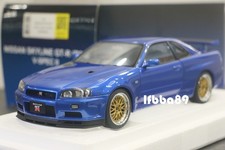 AUTOart 1/18 Nissan Skyline GT-R R34 GTR V-Spec II BBS 77409