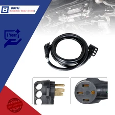 For Trailer Motorhome Camper 15ft 50Amp RV Extension Cord Rain Proof Power Cable