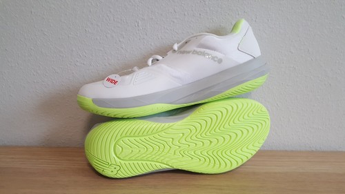 New Balance Unisex FuelCell 796v4 D Wide Tennisschuhe White and Bleached Lime - Bild 9 von 11