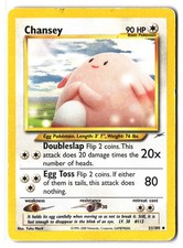 Pokemon CHANSEY 31/105 Non Holo (2000 Neo Destiny) HP/Heavy Play on eBay