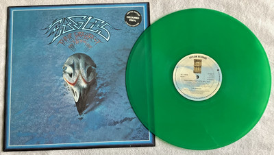 THE EAGLES THEIR GREATEST HITS 1971-1975 RARE GREEN VINYL ELEKTRA/ASYLUM K53017