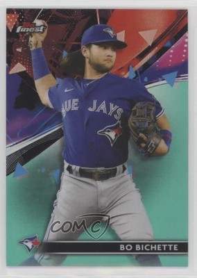 2021 Topps Finest Aqua Refractor /199 Bo Bichette #69 0i8b