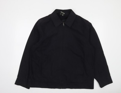 Country Road Freizeitjacke Herren schwarz XL Baumwollmischung Reißverschluss