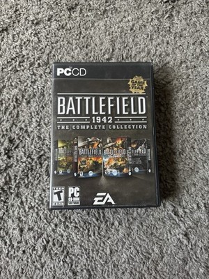 Battlefield 1942 Pc Game Complete Edition Cib 8 Disc Included
