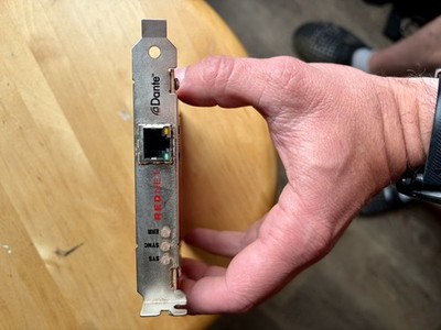Focusrite RedNet PCIe Dante Audio Interface Card by Audinate