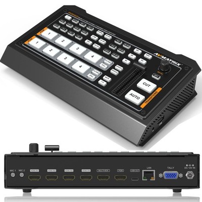 AVMATRIX HVS0402U 4CH HDMI Inputs Multi Format Video Switcher to USB
