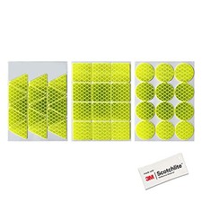 Reflective Stickers for Outdoor Use - Waterproof Stickers for Cars, Yellow