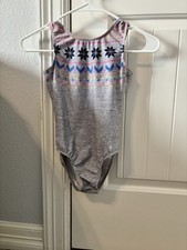 child large destira leotard grey sweater design