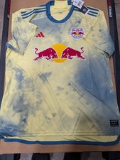 New York Red Bulls adidas 2023 Daniel Patrick AuthenticJersey Men’s 2XL Yellow